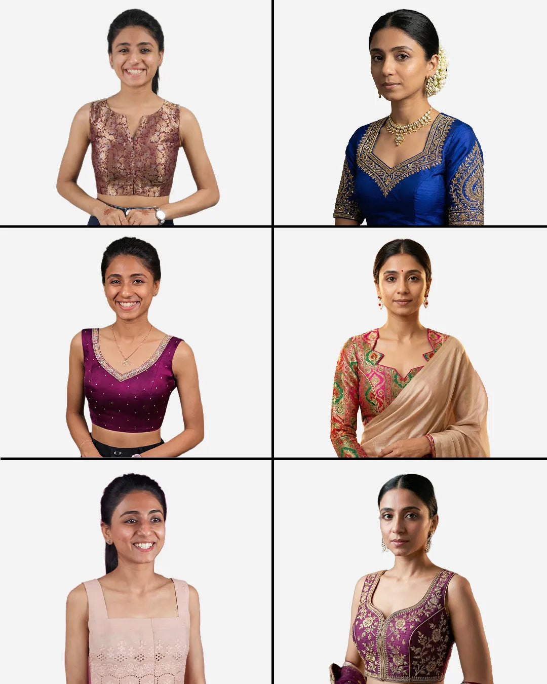 21 Neck Shape Farma - Complete Blouse Neck Collection