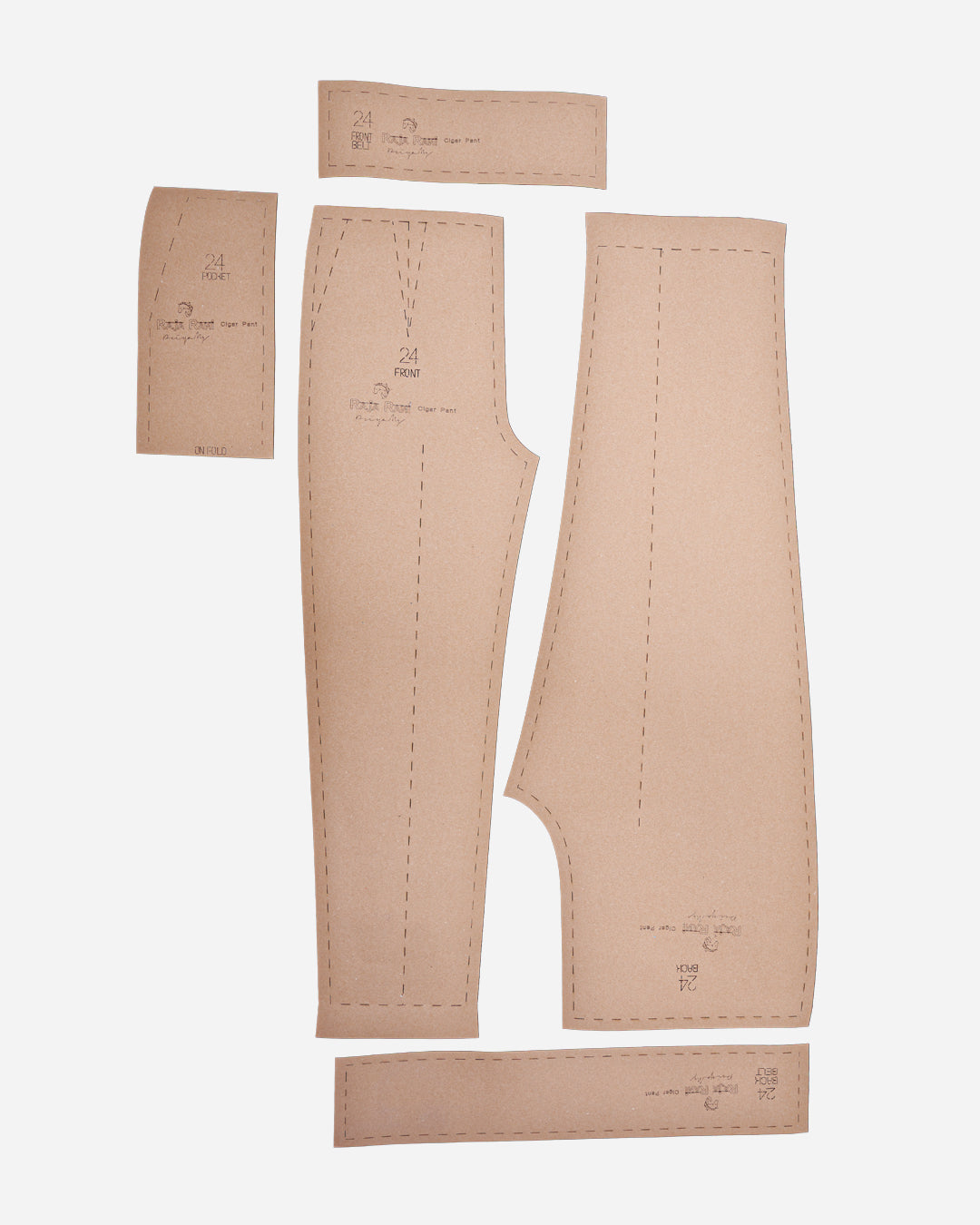 Cigar Pant Farma - Regular Fit - Front Fix Back Elastic