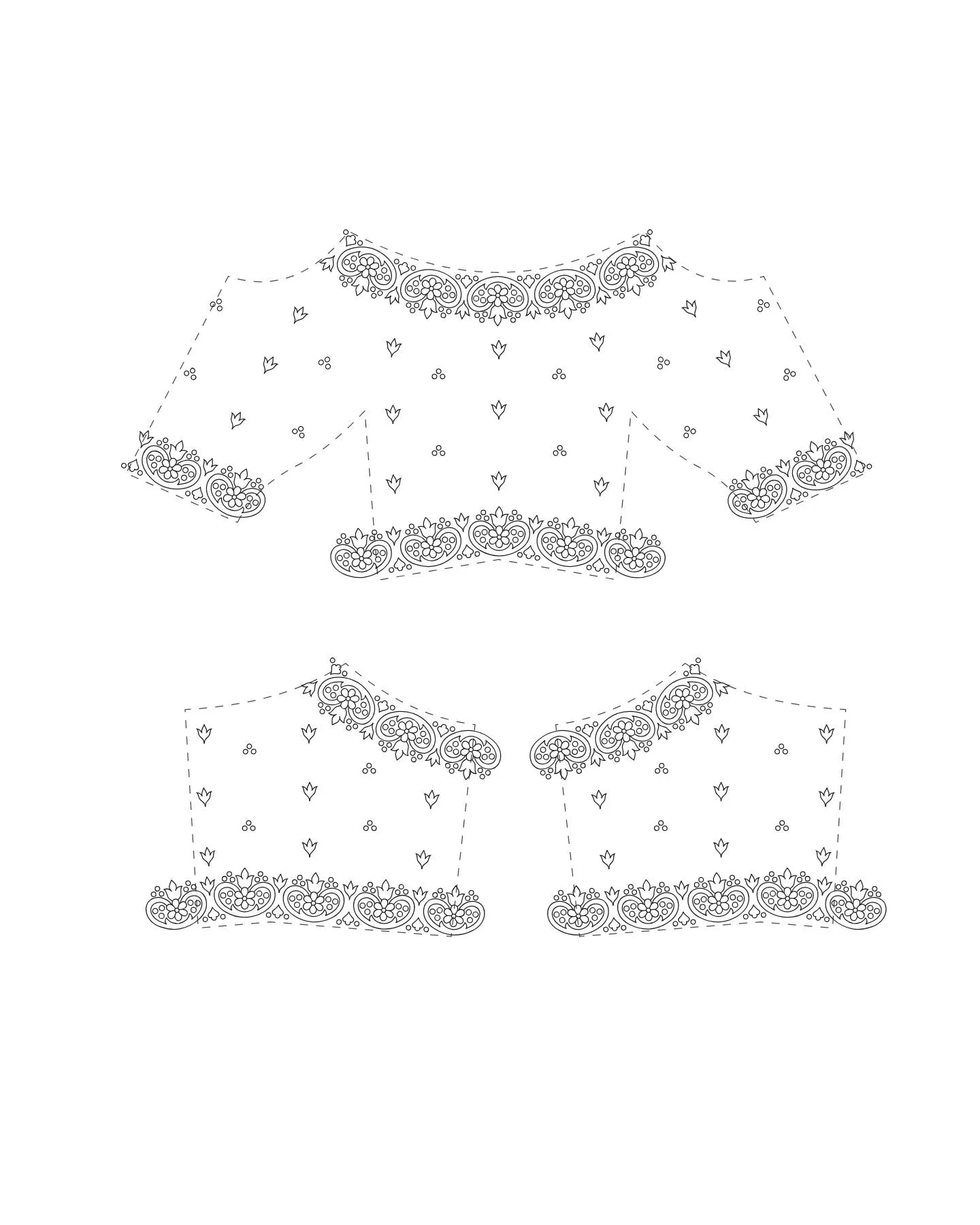 Boho One Dart Tube Blouse