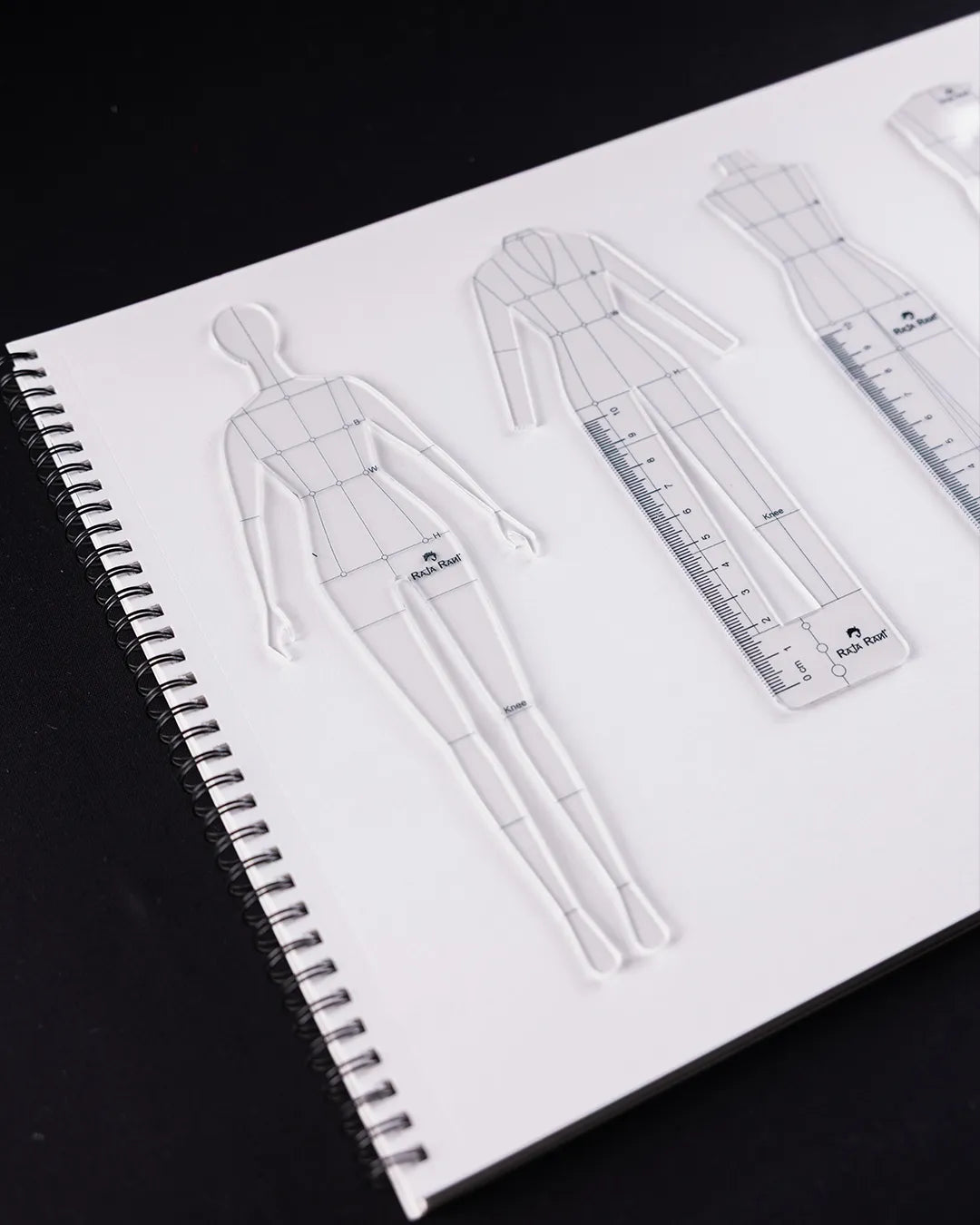 Premium Fashion Croqui Scale Set