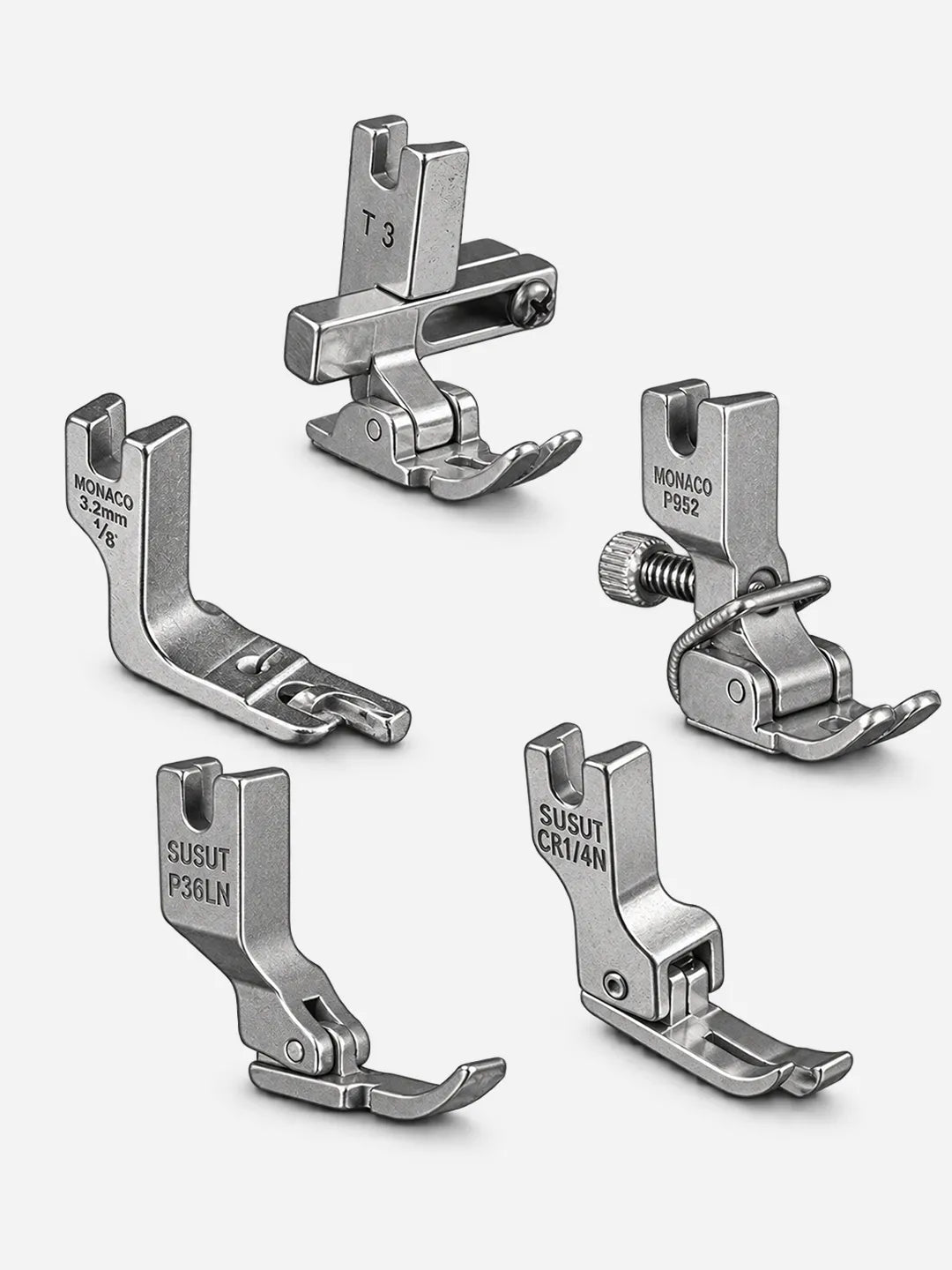 Presser Foot Set - 5 Essential Feet for Sewing