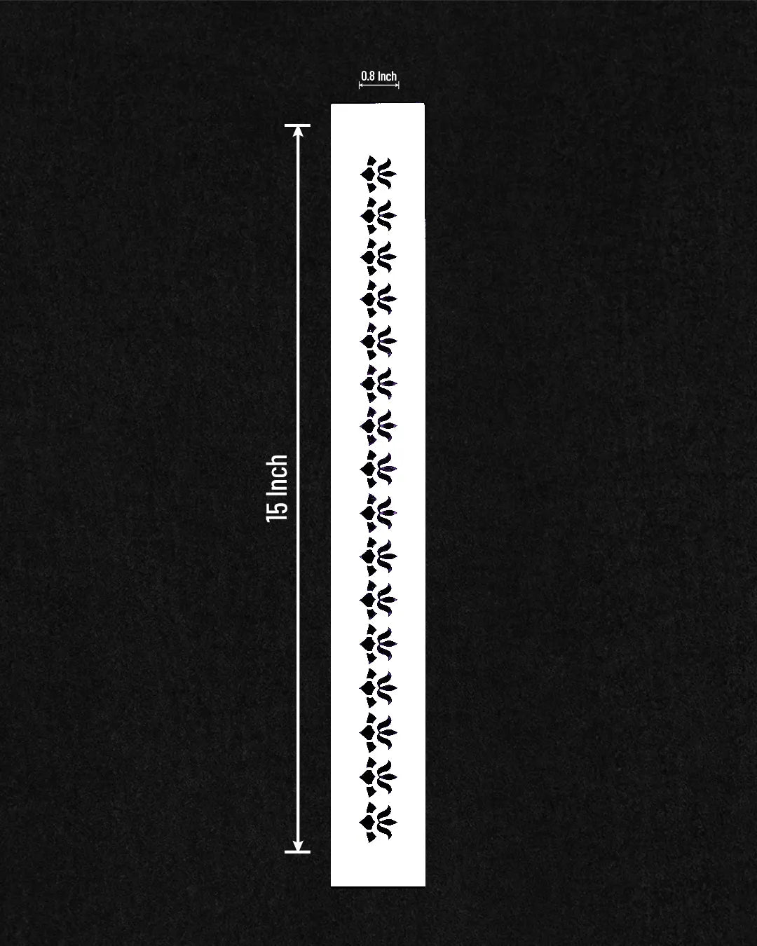 Floral Edge Border