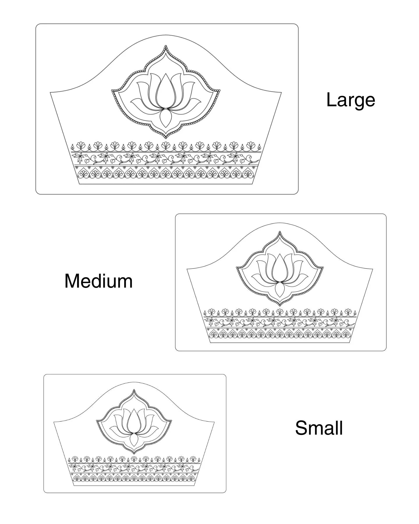 Lotus Medallion Sleeve
