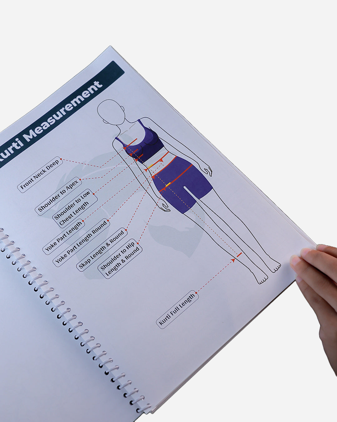 Fashion Design Measurement Book