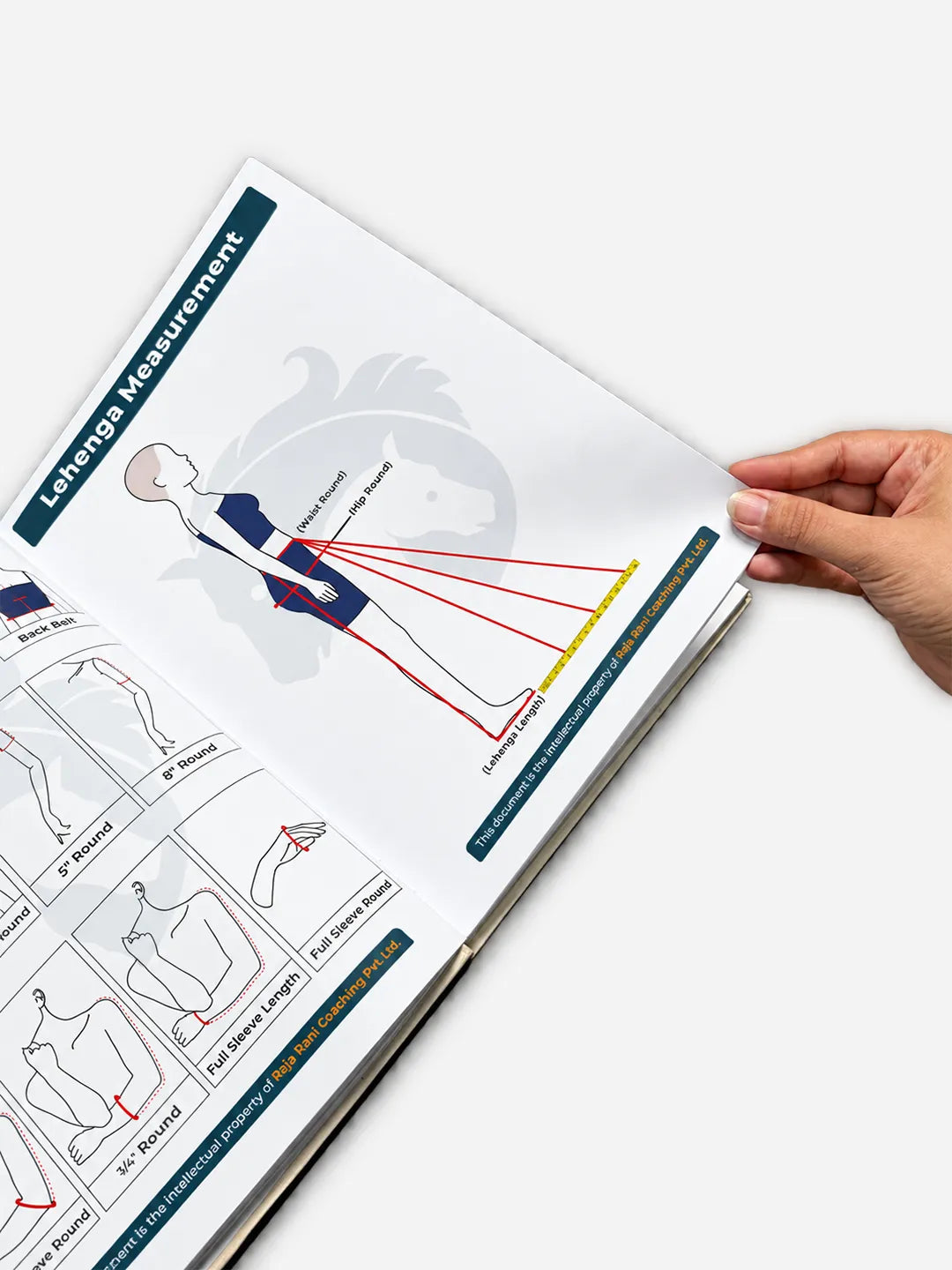 Fashion Design Measurement Book