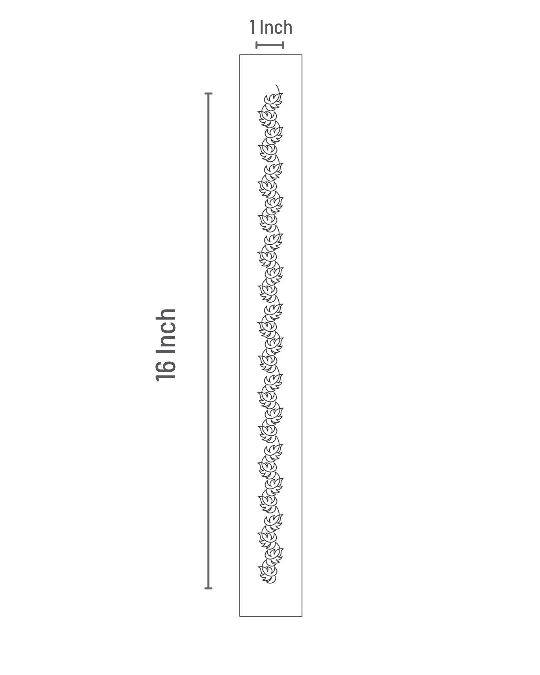 Chitra Leaf Border