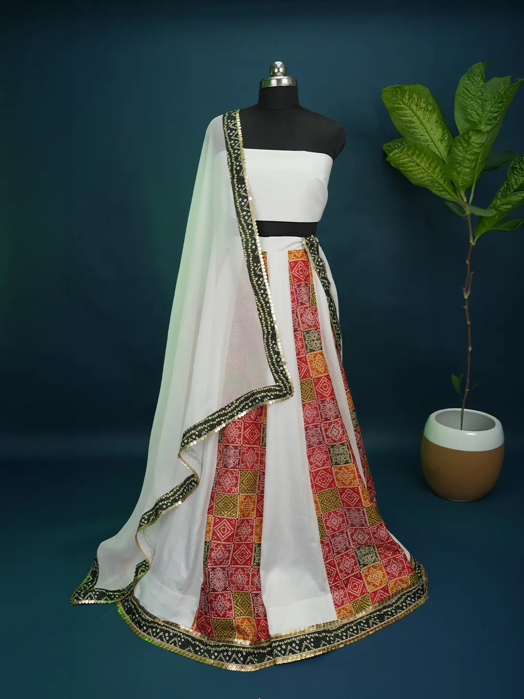 Ready To Stitch Lehenga