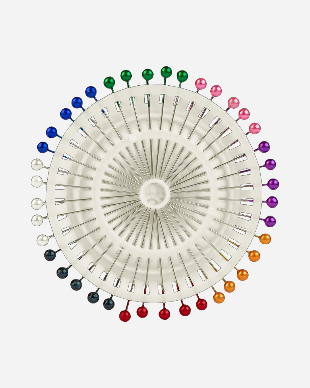Coloured Pearl Head Pins (8 Colours)