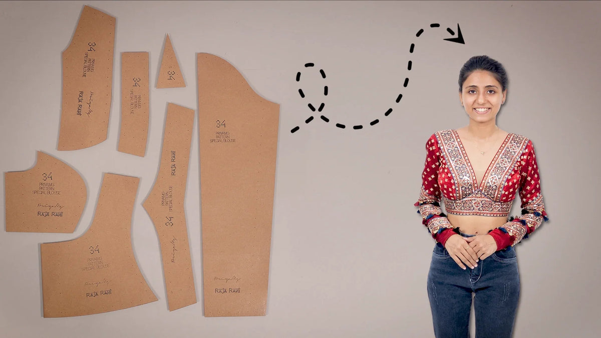 Blouse Farma Patterns by Rajarani Coaching
