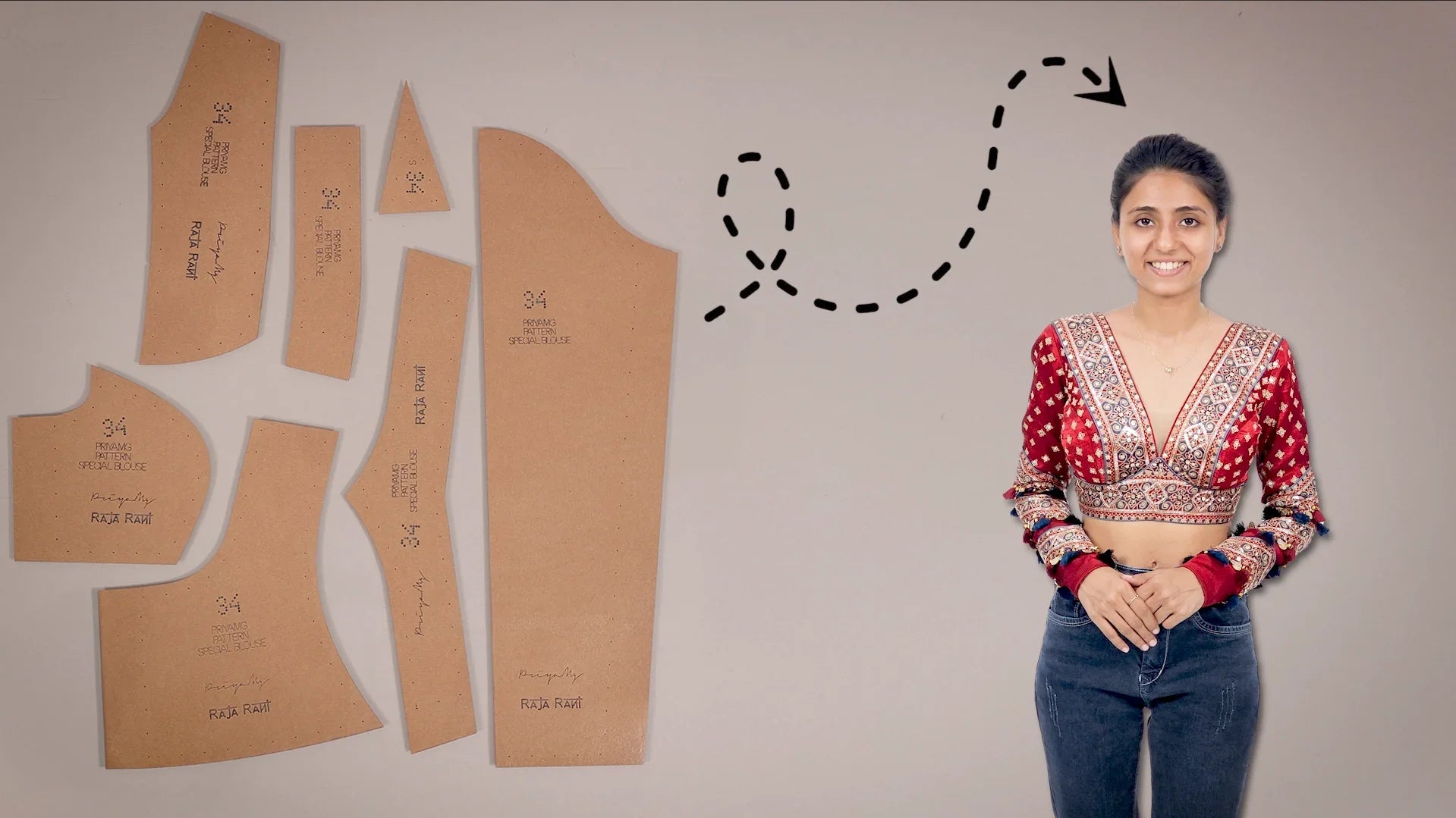 Blouse Farma Patterns by Rajarani Coaching