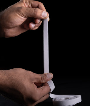 White Elastic - 1 Meter