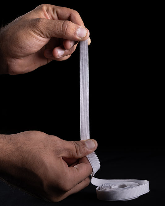 White Elastic - 1 Meter