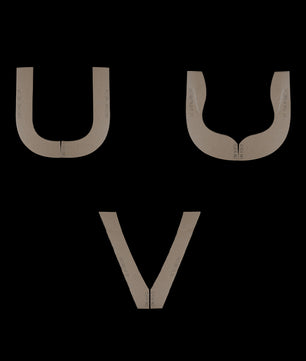 21-Neck Shape Farma Pattern Set - Complete Blouse Neck Collection