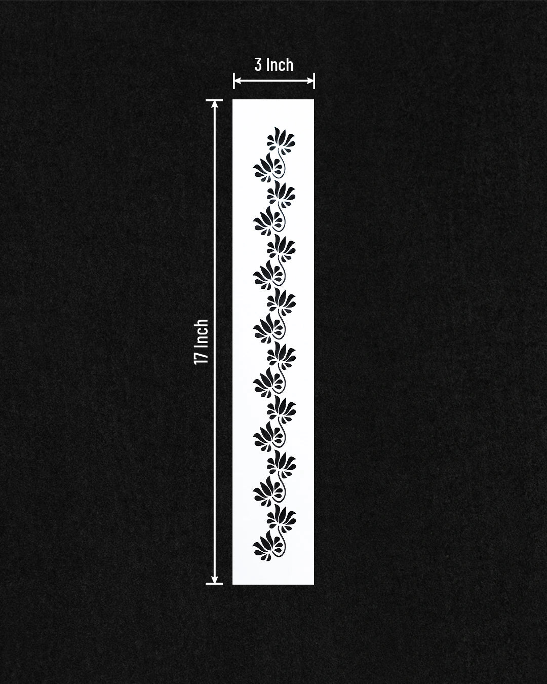 Lotus Line Border