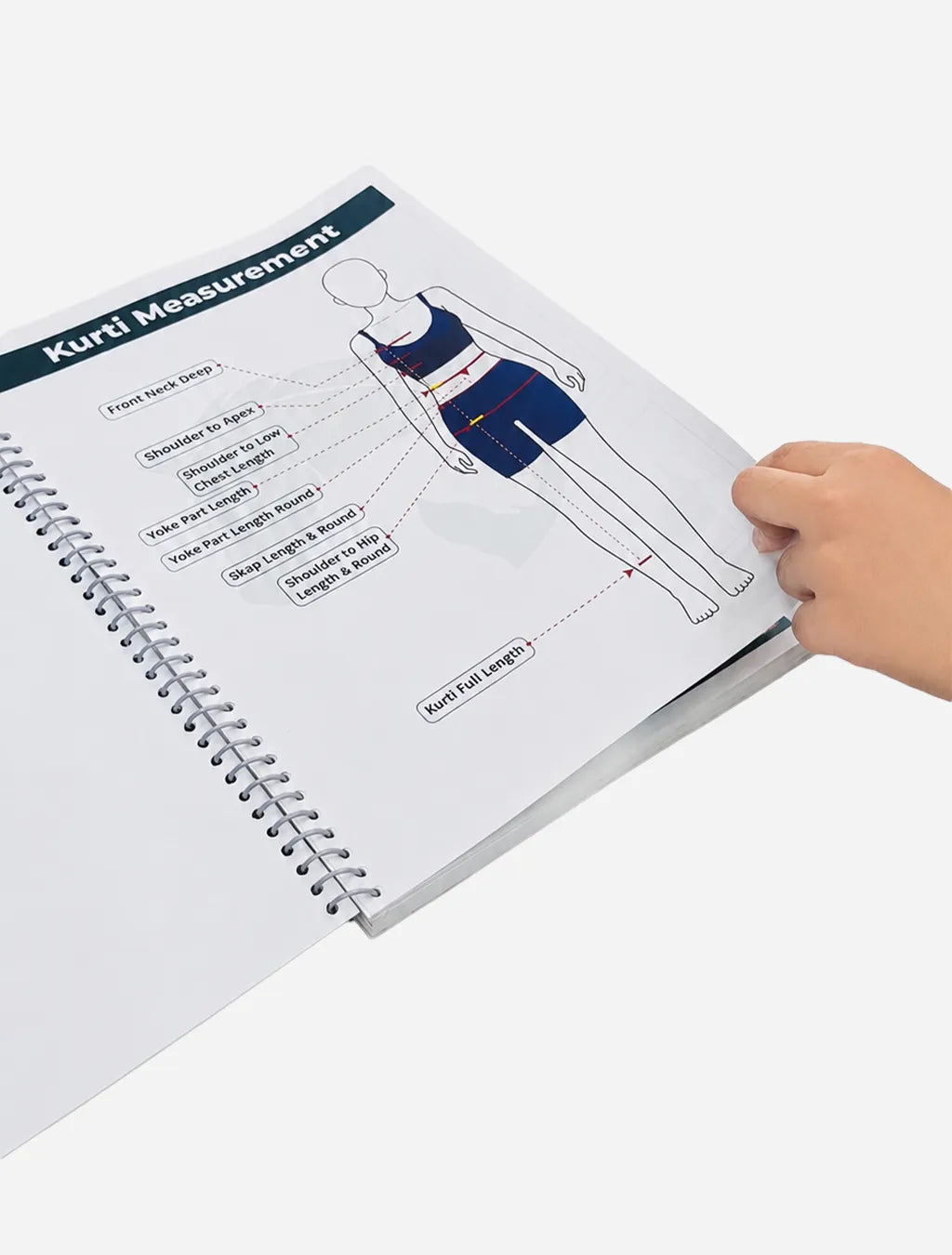 Fashion Design Measurement Book