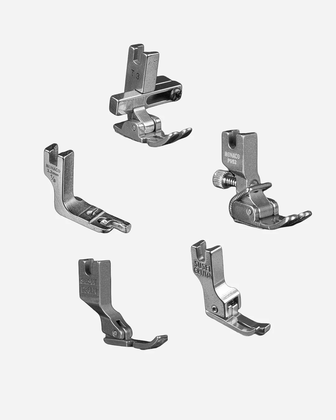 Presser Foot Set - 5 Essential Feet for Sewing