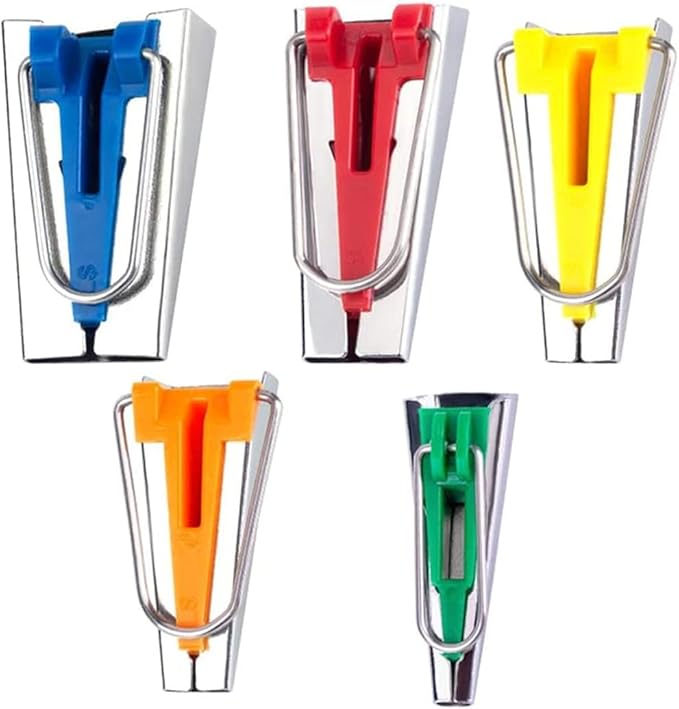 Bias Tape Maker Tool Set - DIY Bias Binding Sewing Tools