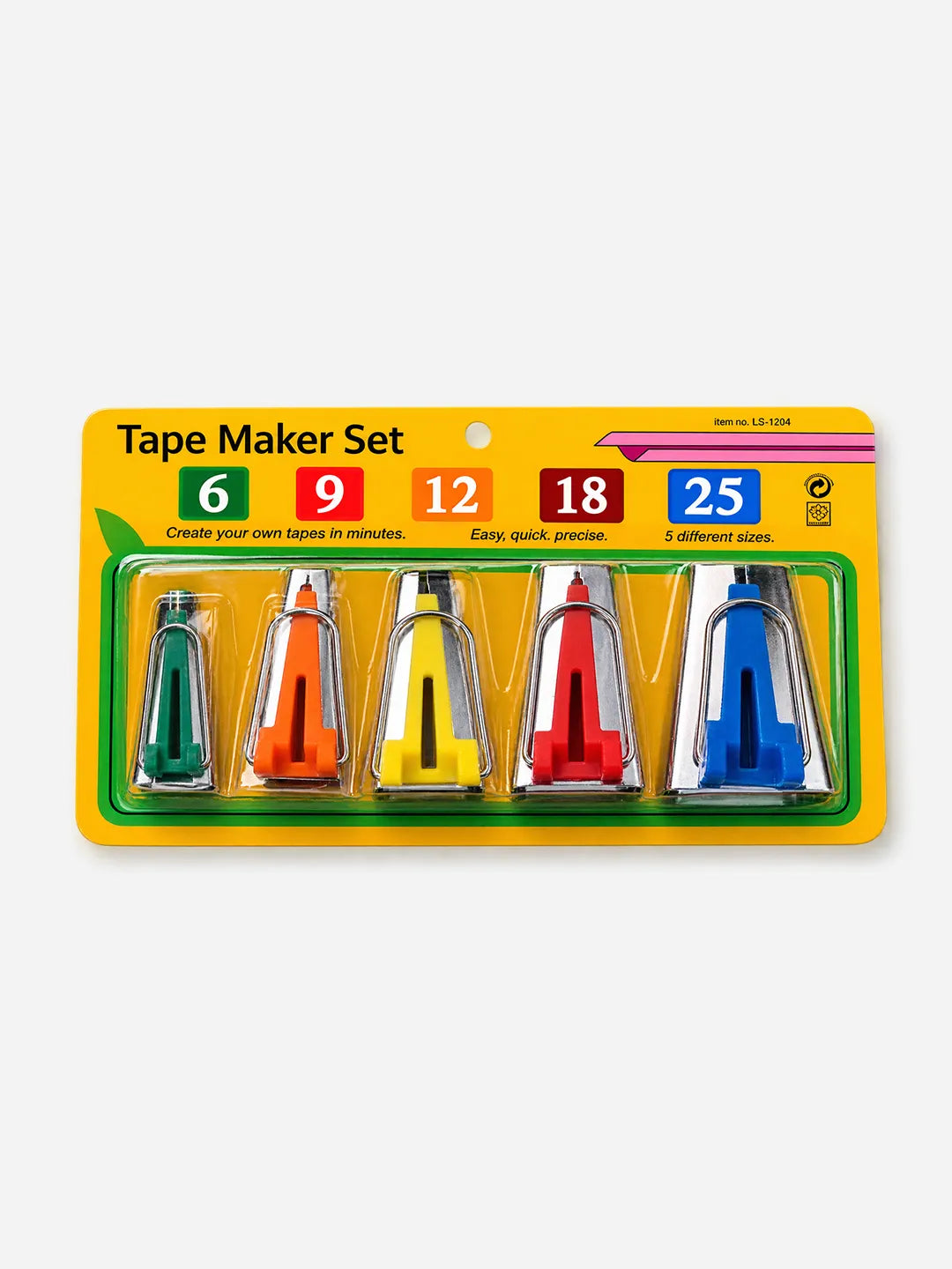 Bias Tape Maker Tool Set - DIY Bias Binding Sewing Tools