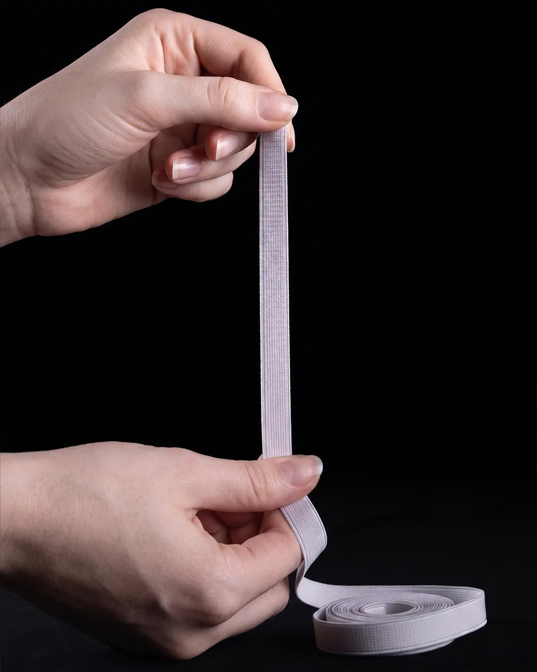 White Elastic - 1 Meter