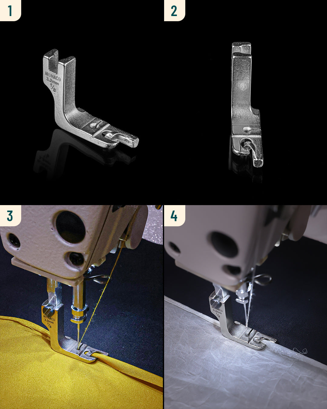5 Piece Machine Presser Foot Set for Professional Sewing