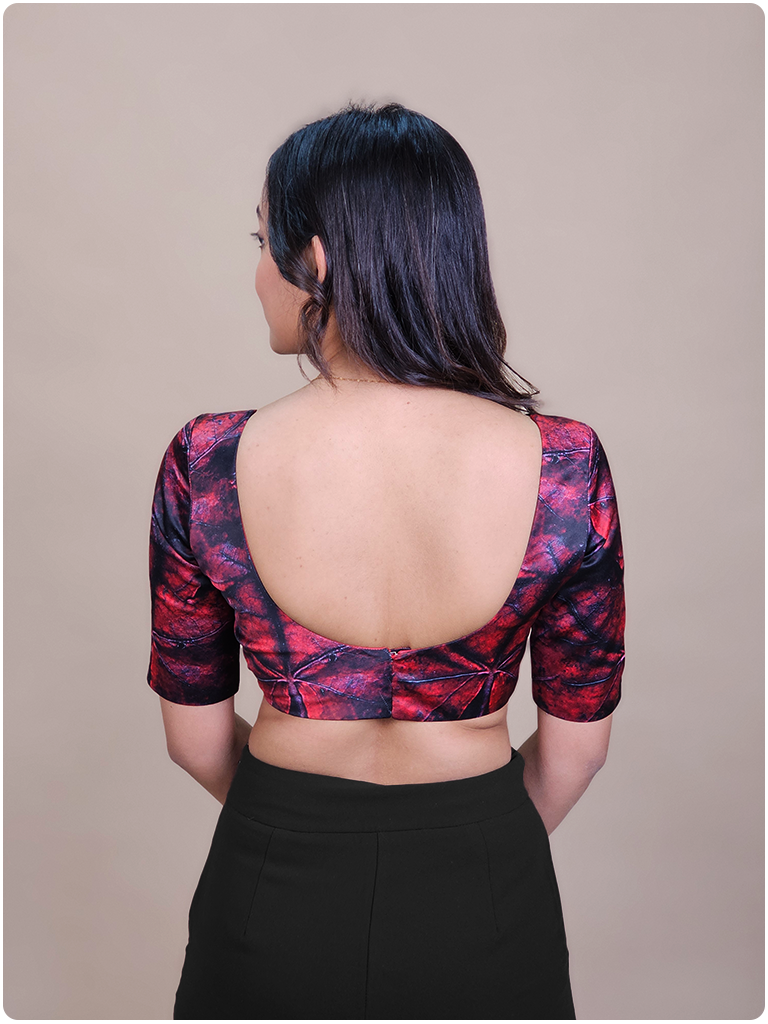 Princess Cut - Deep Neck - Elbow Sleeve Farma (Size 28-44)