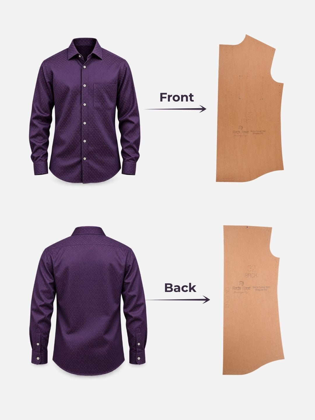 Men's Formal Shirt Farma(Regular Fit)
