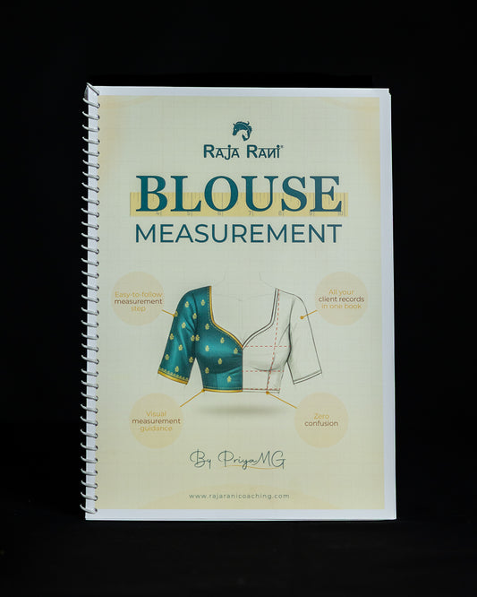 Blouse Measurement Book - A Complete Solution for Tailors & Designers