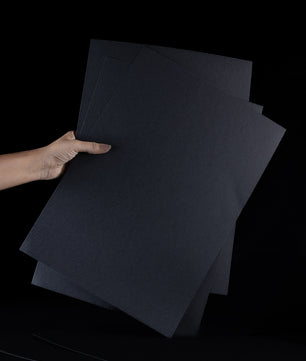 Black Card Sheets – Thick Craft Paper (Set of 10)