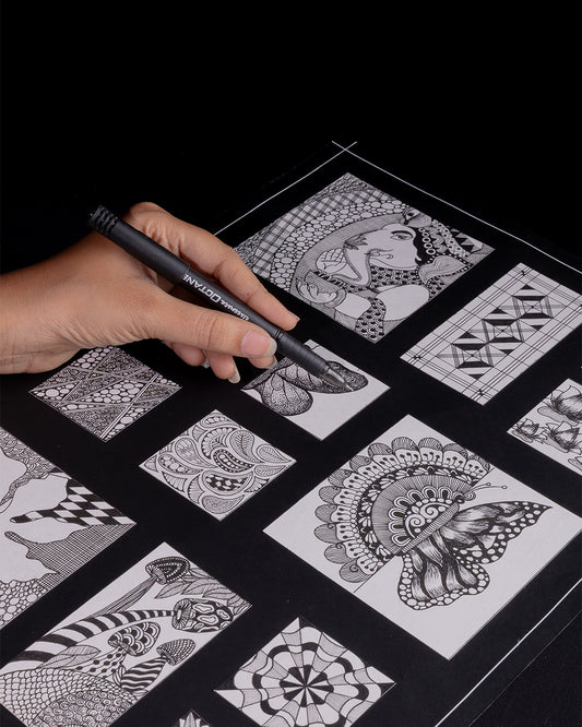 Smooth Black Gel Pen – Effortless Writing with Style
