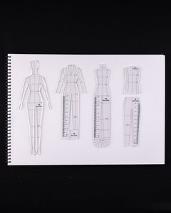 Premium Fashion Croqui Scale Set