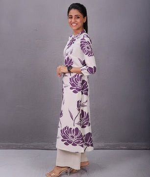 A-Line with Collar Kurti Farma (Size XXS to XXXL)