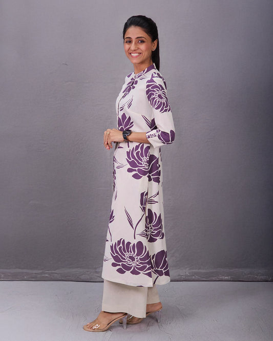 A-Line with Collar Kurti Farma (Size XXS to XXXL)