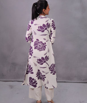 A-Line with Collar Kurti Farma (Size XXS to XXXL)