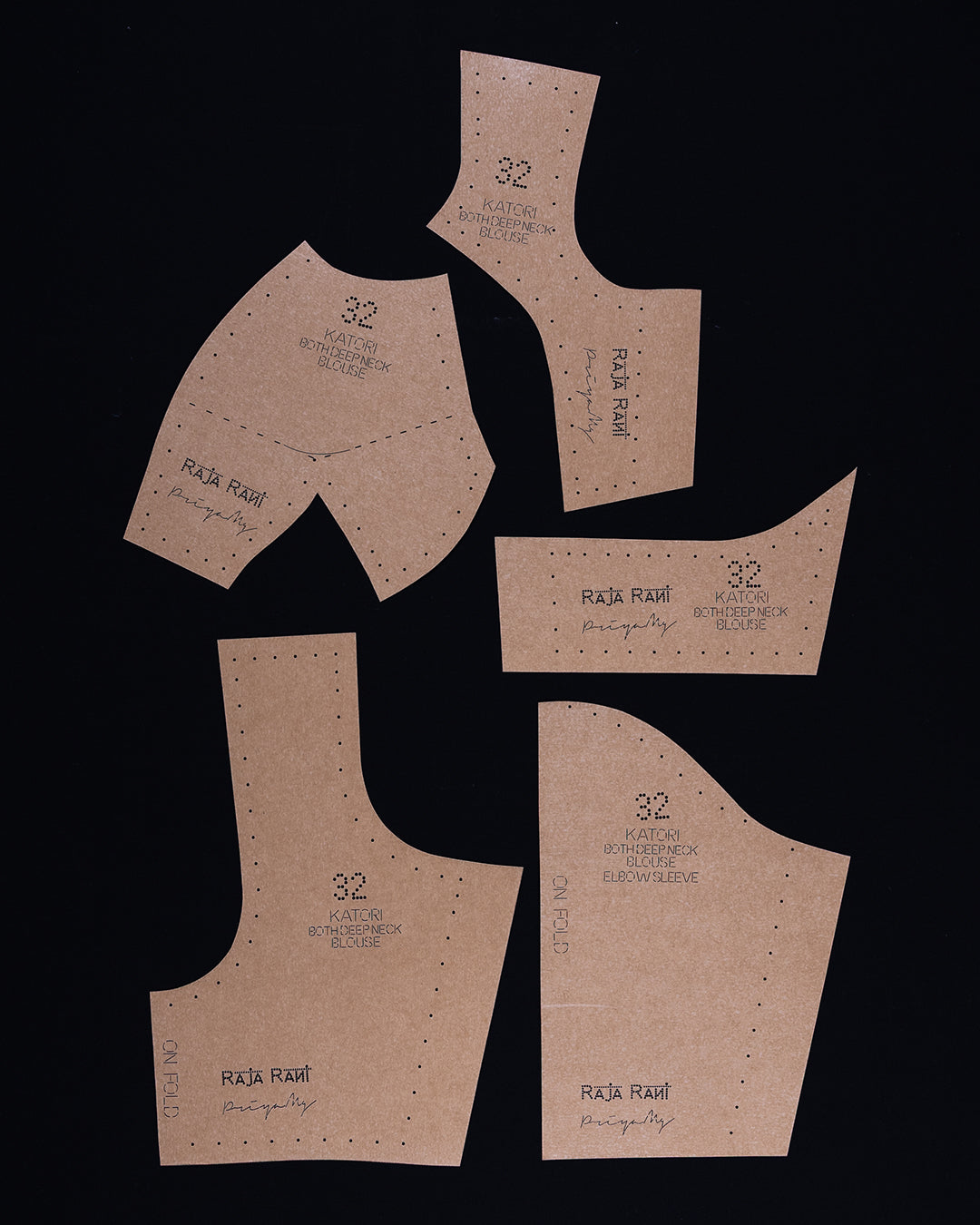 Priya MG Blouse Pattern Farma Collection Designs, Raja Rani