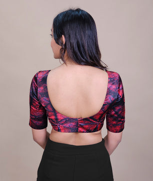 Princess Cut - Deep Neck - Elbow Sleeve Farma (Size 28-44)