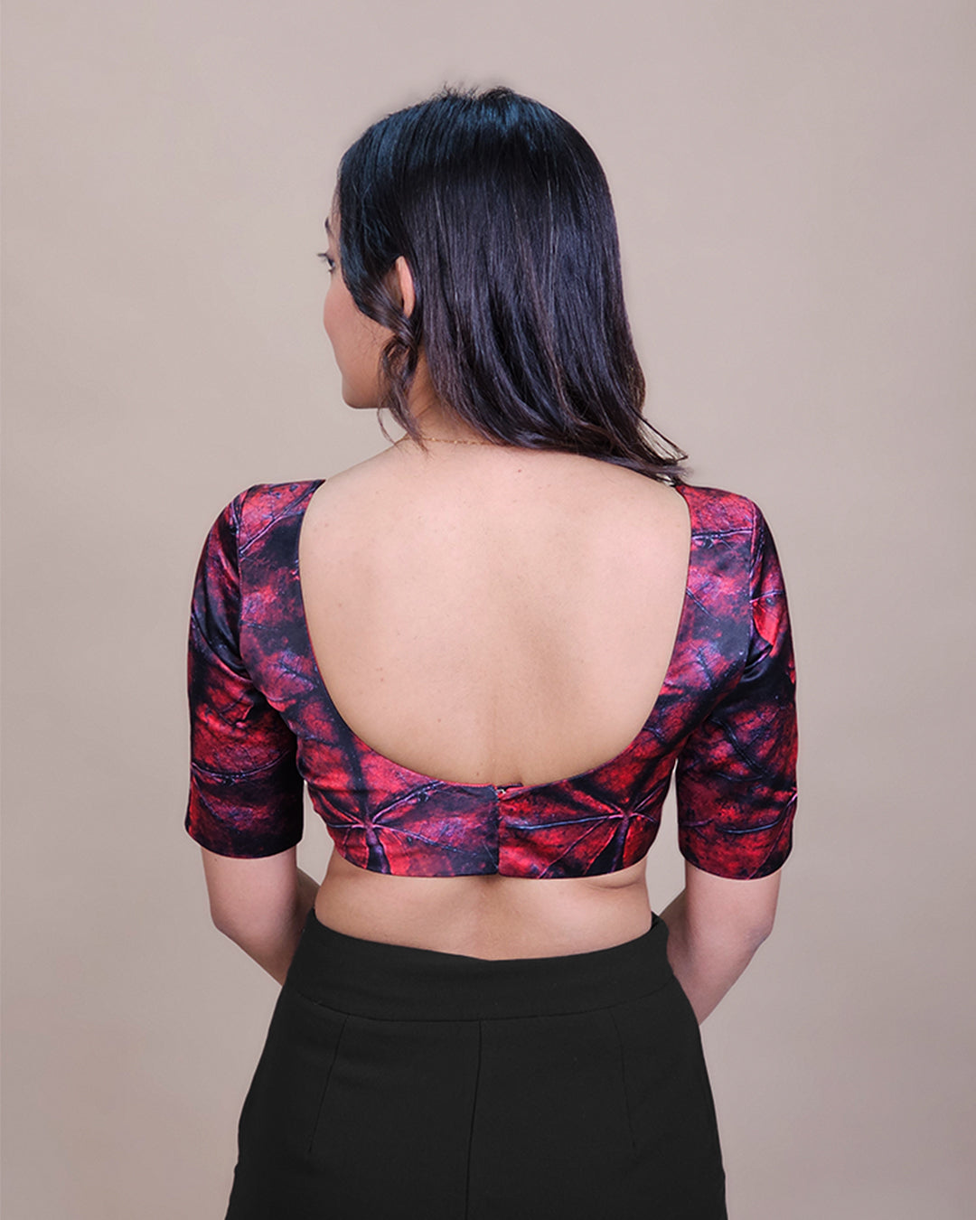 Princess Cut - Deep Neck - Elbow Sleeve Farma (Size 28-44)