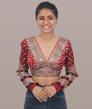 PriyaMG Special Pattern Blouse Farma (Size 28-44)