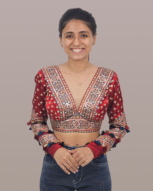 PriyaMG Special Pattern Blouse Farma (Size 28-44)