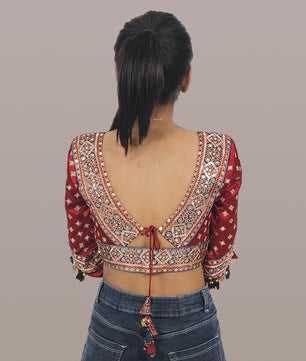 PriyaMG Special Pattern Blouse Farma (Size 28-44)
