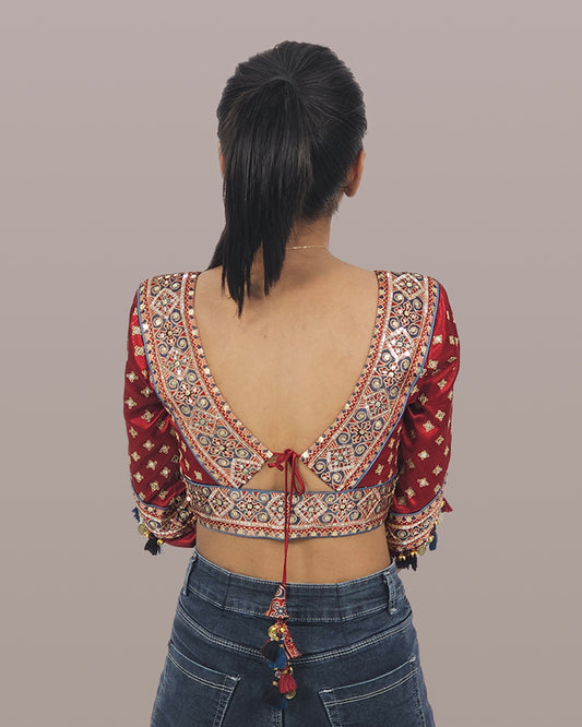 PriyaMG Special Pattern Blouse Farma (Size 28-44)