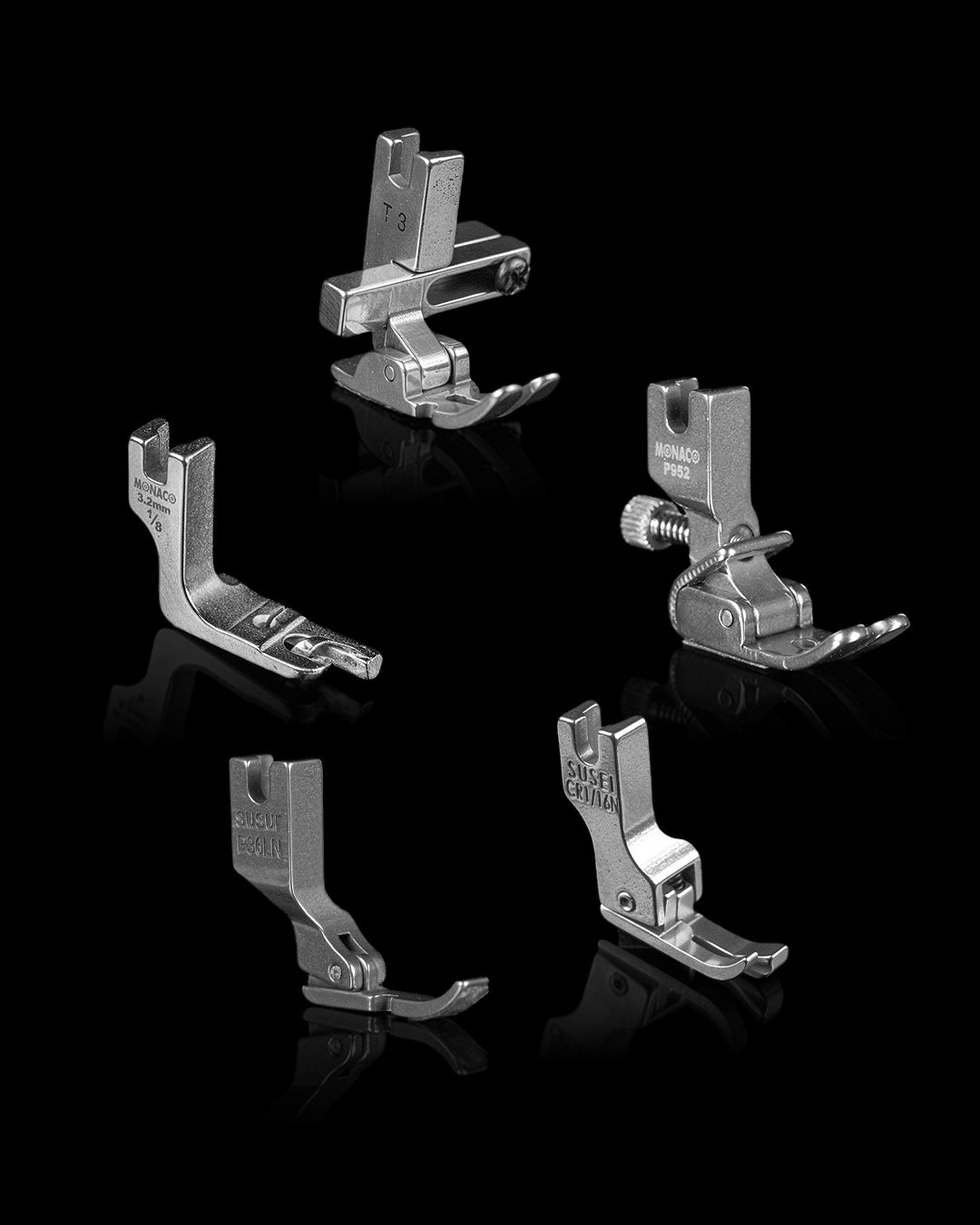 Presser Foot Set - 5 Essential Feet for Sewing