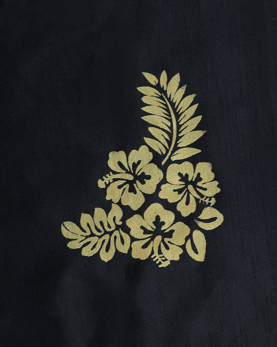 Floral Brotch Back