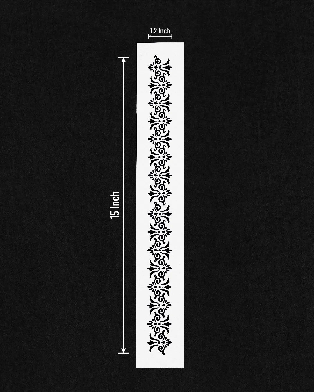 Floral Scroll Border