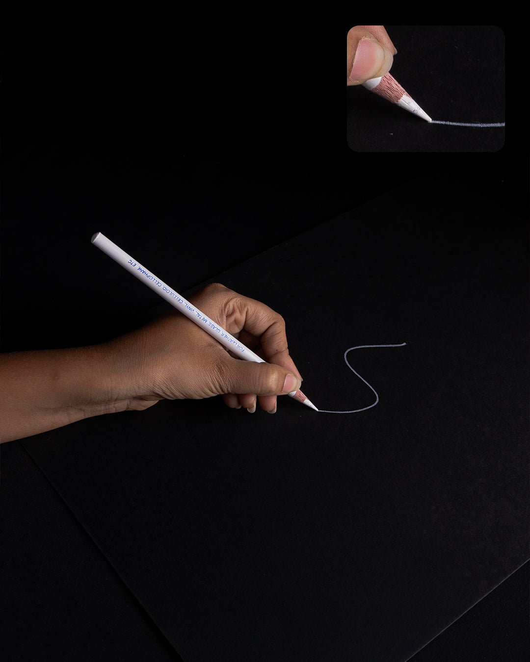 Glass Marking Pencil Box