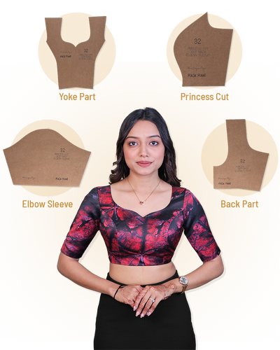 Princess Cut - Deep Neck - Elbow Sleeve Farma