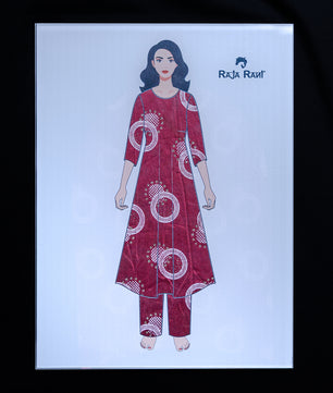Kurti Stencil