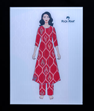 Kurti Stencil