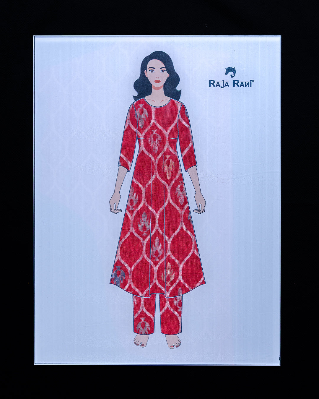 Kurti Stencil