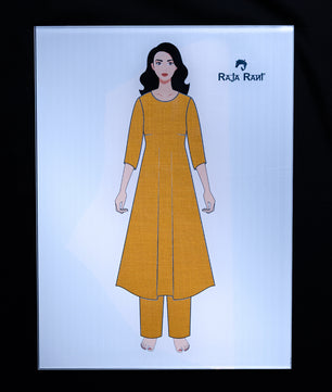 Kurti Stencil