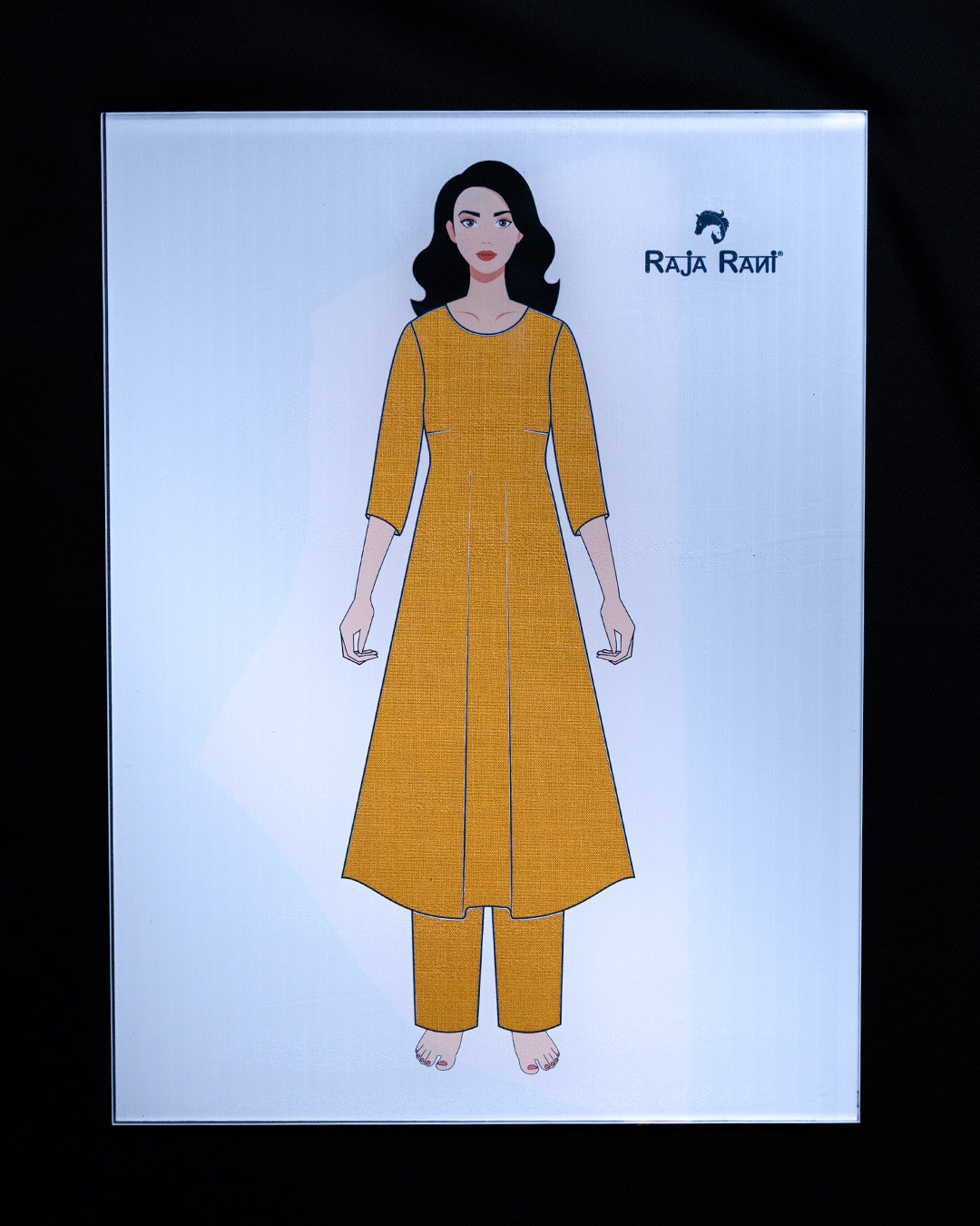 Kurti Stencil
